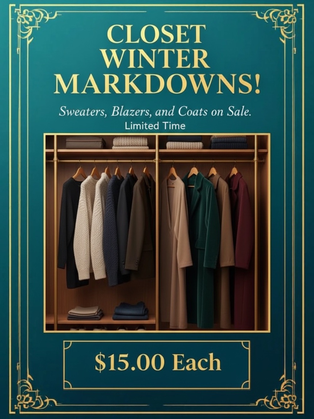 Winter Coats & Blazers Sale - NWT, NWOT, and Preowned